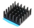Heat Sink Black Anodised 24.5K/W 21x21x9mm